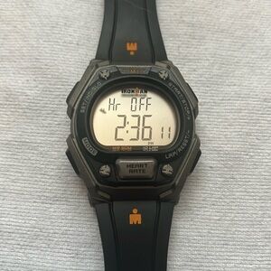 Timex Ironman watch, model TW5M49400. With heart rate monitor feature.
